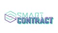 Smart Contract Text Icon, Blockchain Agreement and Automation, vector design Generative AI Royalty Free Stock Photo