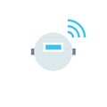Smart electric meter icon