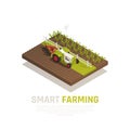 Smart Farming Composition Royalty Free Stock Photo
