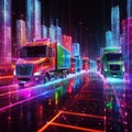 Smart fleet delivery logistics for trucks using Artificial Intelligence and Information Technology