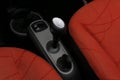 Smart ForTwo gear selector in center console, automatic transmission of a compact car