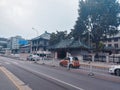 Smart Fortwo mini driving in Dongcheng District in Beijing Royalty Free Stock Photo