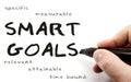 Smart Goals hand written