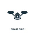 Smart Grid icon. Premium style design from urbanism icon collection. UI and UX. Pixel perfect Smart Grid icon for web design, apps