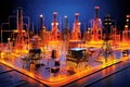 smart grid infrastructure microscopic look highlights the overa
