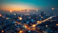 Smart grids manage energy distribution efficiently and reduce waste