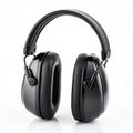 Smart hearing protection earmuffs with Bluetooth Royalty Free Stock Photo