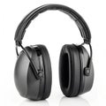Smart hearing protection earmuffs with Bluetooth Royalty Free Stock Photo