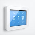 Smart Home Automation Control Panel Hub Royalty Free Stock Photo