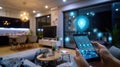 Smart Home Control Concept AIG41 Royalty Free Stock Photo