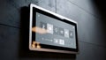 Smart Home Control Panel Automation, Security, and Energy Efficiency Royalty Free Stock Photo