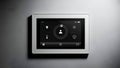 Smart Home Control Panel Automation, Security, and Energy Efficiency Royalty Free Stock Photo