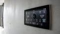 Smart Home Control Panel Automation, Security, Lighting Royalty Free Stock Photo