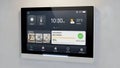 Smart Home Control Panel Automation, Security, Lighting Royalty Free Stock Photo