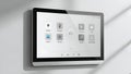 Smart Home Control Panel Automation System Interface Royalty Free Stock Photo