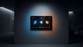 Smart Home Control Panel, Automation System Interface Royalty Free Stock Photo