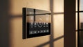 Smart Home Control Panel, Automation System, Touchscreen Interface Royalty Free Stock Photo