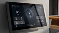 Smart Home Control Panel Automation, Technology, and Interface Royalty Free Stock Photo