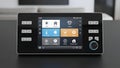 Smart Home Control Panel Interface Automation System Royalty Free Stock Photo