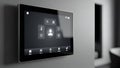 Smart Home Control Panel with Intuitive Interface Royalty Free Stock Photo