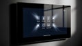 Smart Home Control Panel Touchscreen Tablet Royalty Free Stock Photo