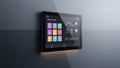 Smart Home Control Panel on Wall Royalty Free Stock Photo
