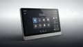 Smart Home Control Tablet Automation System Interface Royalty Free Stock Photo