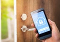 Smart Home Device - Home Control Royalty Free Stock Photo