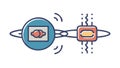 Smart Home Device Integration Icon for Automation, vector design Generative AI Royalty Free Stock Photo