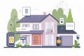 Smart home environments benefit from tripod accessories and security notifications for safer home surroundings.