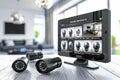 Smart home environments maximize Internet utility through advanced networking cameras, safeguarding private home networks with sys