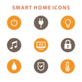 Smart Home Icons Set. Automation concept