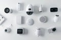 Smart home investments in CCTV systems automate alarm functionalities, integrating security measures for high-tech video surveilla