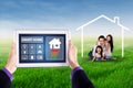 Smart home system and happy family