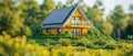 Smart home tech optimizing energy usage for greener future through AI-driven solutions.