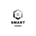 Smart homes icon Royalty Free Stock Photo