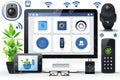 Smart homes manage oversight and detection with safeguarded surveillance networks, ensuring continuous monitoring and protection c