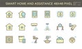 Smart homes icon