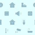 Smart House background 02-08 Royalty Free Stock Photo
