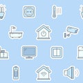 Smart House background 01-04 Royalty Free Stock Photo