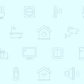 Smart House background 01-06 Royalty Free Stock Photo