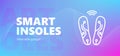 Smart insoles wearable emblem