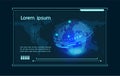 Smart internet of things,networking futuristic control fingerprint binary code algorithms deep learning connections social medium