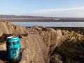 Juxtaposed with Brew,a scenic view with a Brewdog Royalty Free Stock Photo