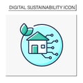 Smart life color icon