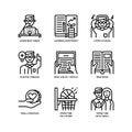 Smart life icons set