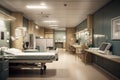 smart lighting solution for a hospital, with individual lights that can be turned on or off from a central location