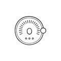 Smart lock hand drawn outline doodle icon set.