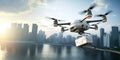 The Smart Logistics Ecosystem by drone