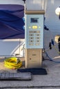 Smart marine station for refueling and water replenishment